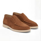 MOCASSINS HAUTS EN SUÈDE POUR HOMME