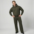 ENSEMBLE HOMME SWEAT À CAPUCHE ET PANTALON MAILLE