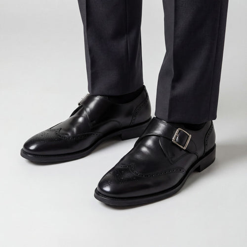 CHAUSSURES HOMME CUIR LISSE STYLE CASUAL