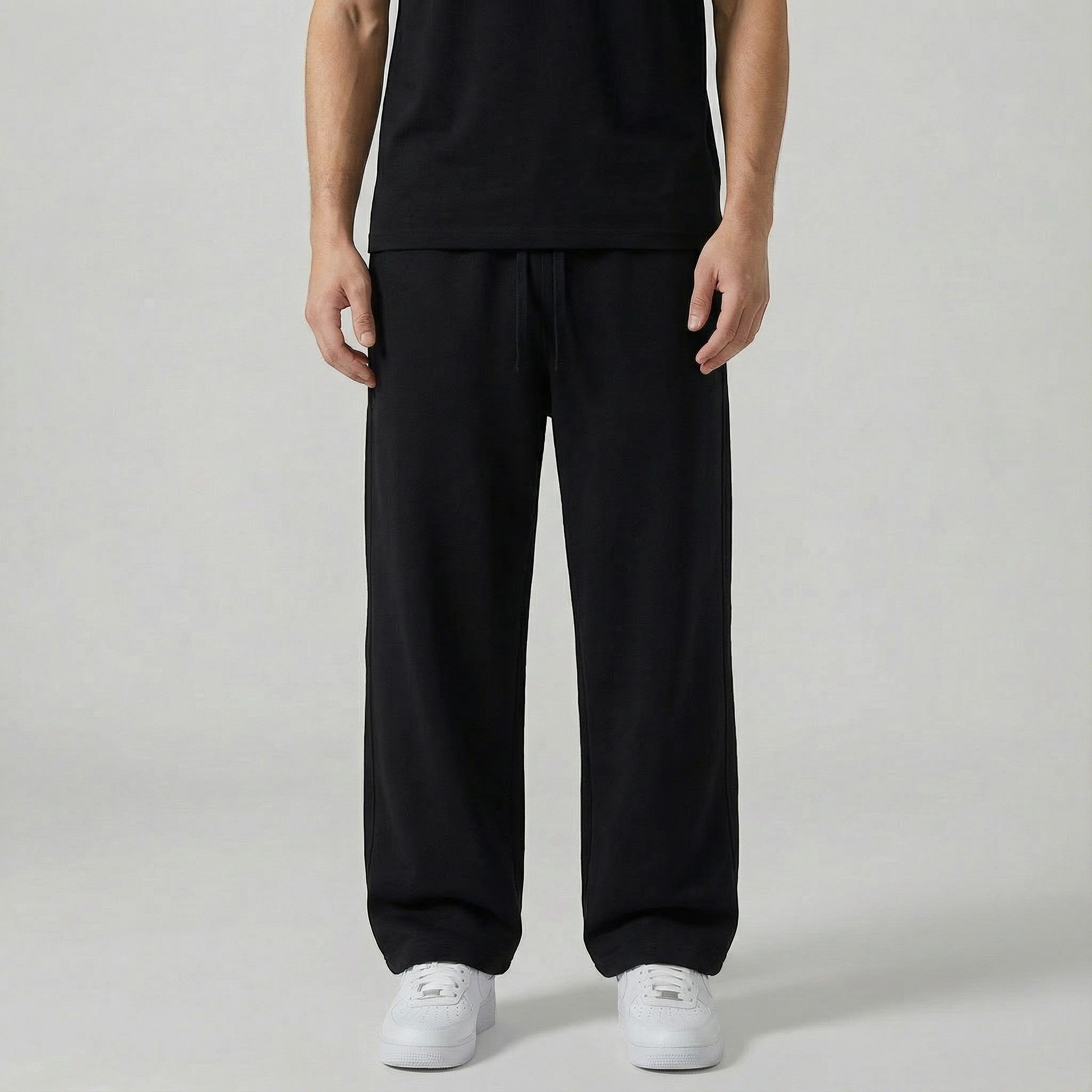 PANTALON HOMME COTON JAMBE DROITE
