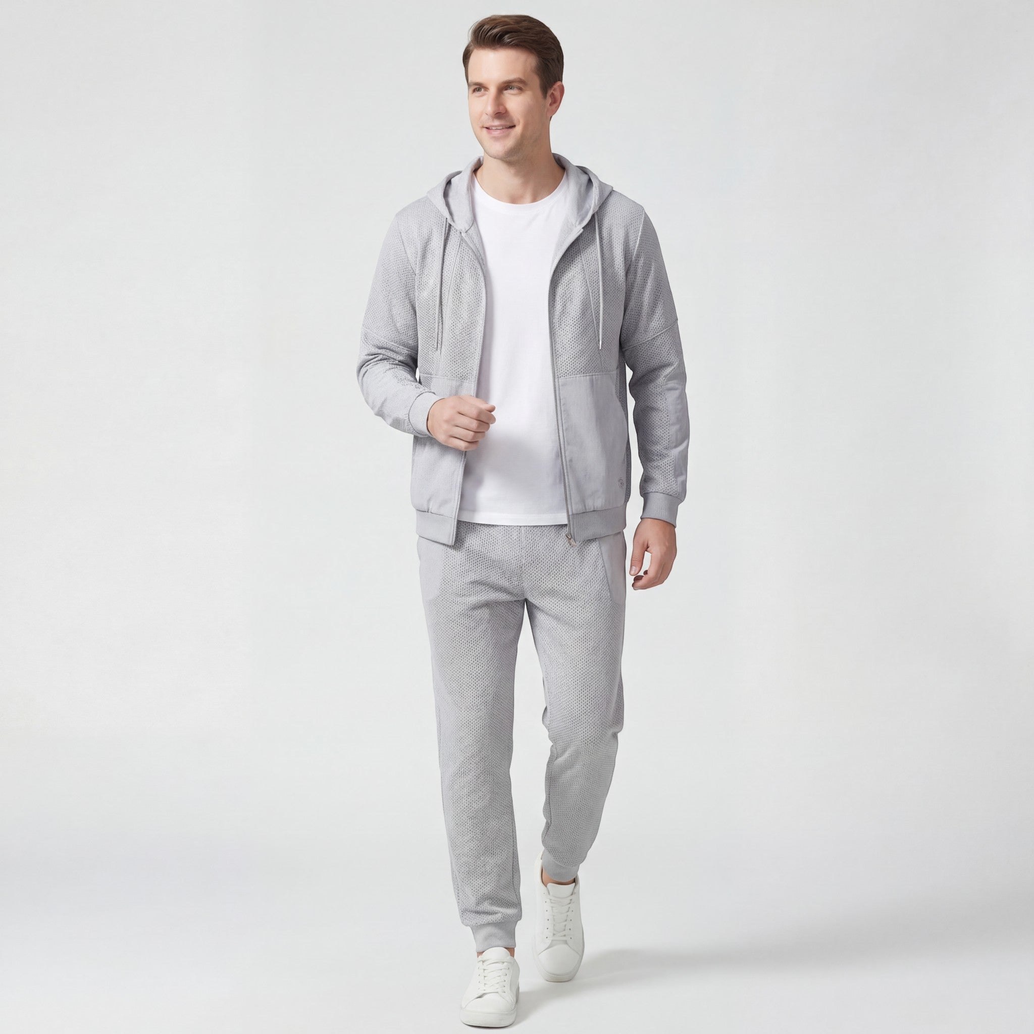 ENSEMBLE LOISIR HOMME SWEAT À CAPUCHE ET PANTALON