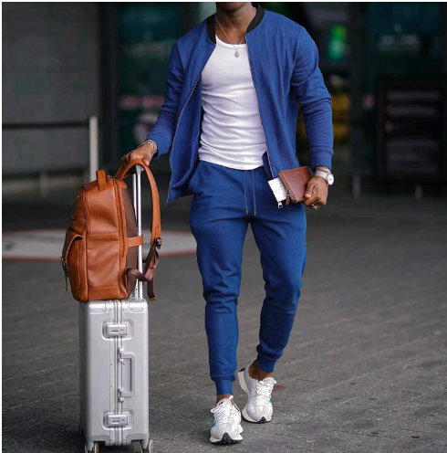 ENSEMBLE JOGGING COUPE DÉCONTRACTÉE POUR HOMME