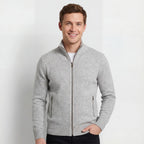 GILET HOMME MAILLE COL MONTANT