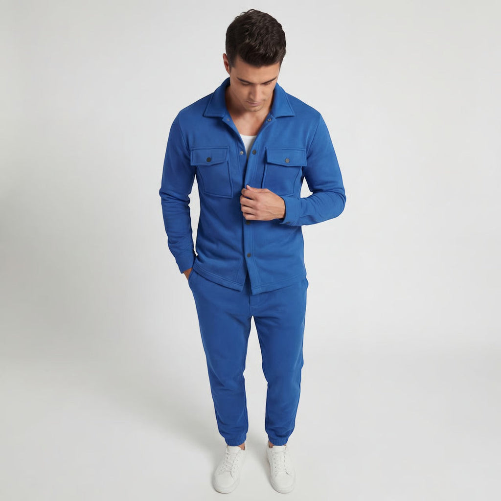 ENSEMBLE CASUAL HOMME DEUX PIÈCES