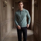 PULL HOMME COL POLO MAILLE