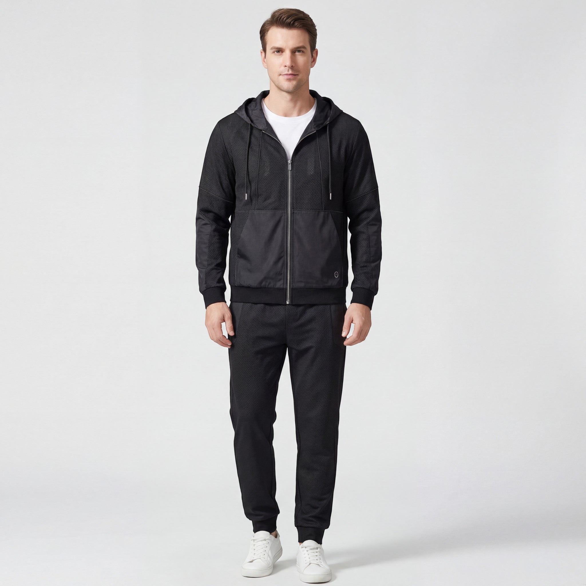 ENSEMBLE LOISIR HOMME SWEAT À CAPUCHE ET PANTALON