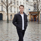 VESTE HOMME MATELASSÉE COL MONTANT
