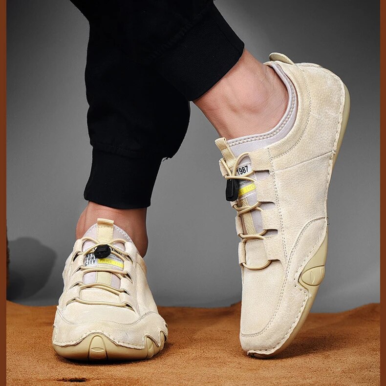 Mocassins De Conduite Slip-On Pour Hommes