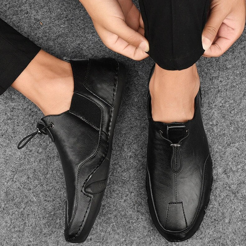 Mocassins De Conduite Slip-On Pour Hommes