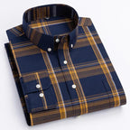 Chemise Homme À Carreaux Manche Longue