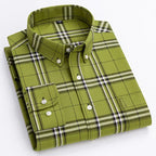 Chemise Homme À Carreaux Manche Longue