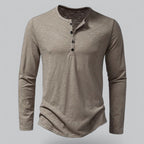 T-SHIRT HENLEY HOMMES