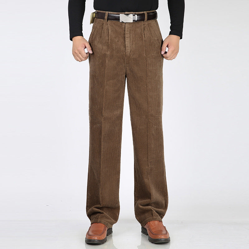 PANTALON EN CORDUROY HOMMES