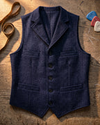 Veste À Revers Avec Quatre Poches Pour Hommes