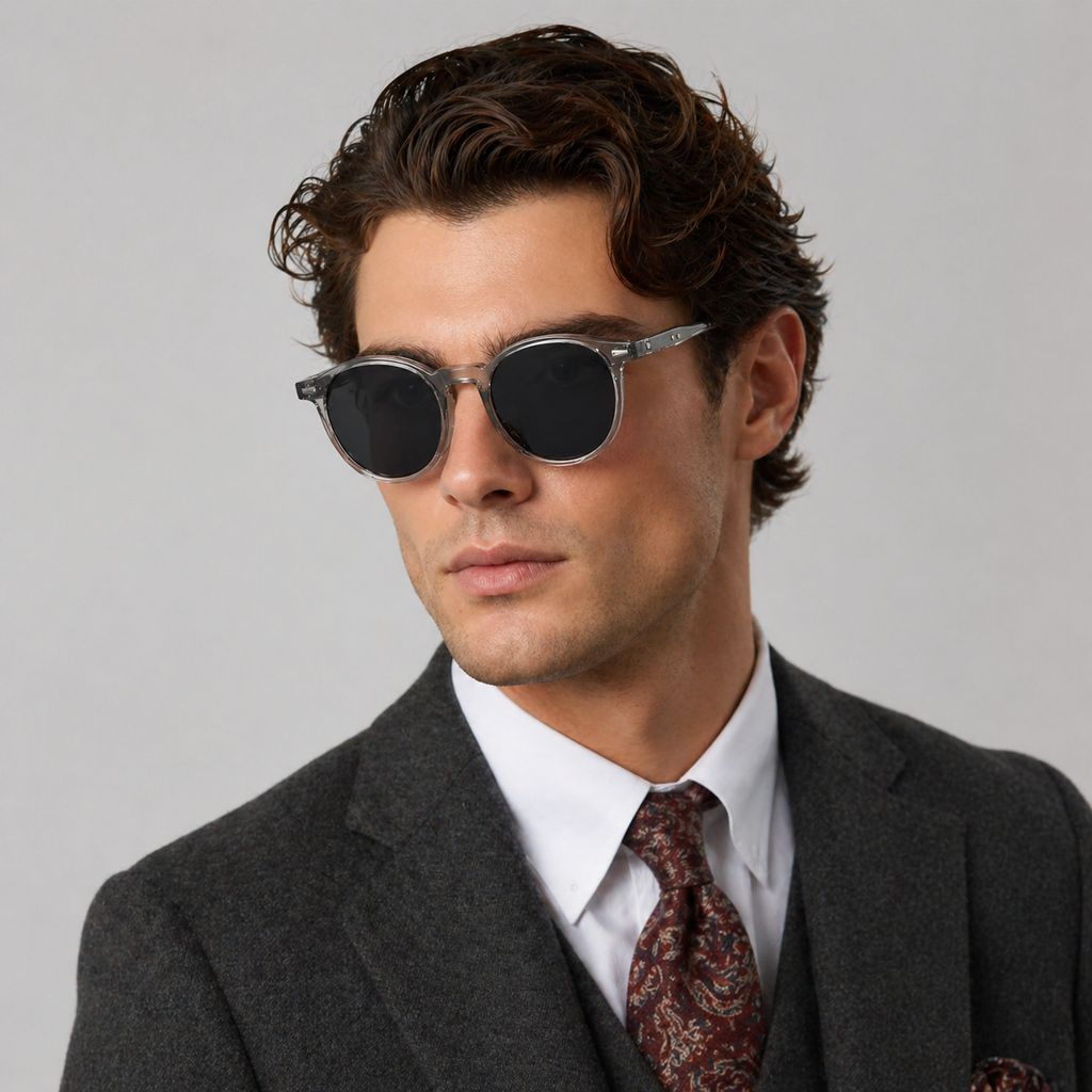 Lunettes rondes hommes - image 1