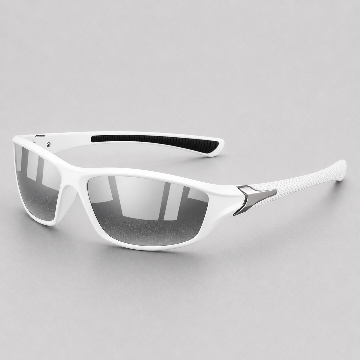 Lunettes sport hommes - Blanc