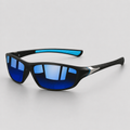 Lunettes sport hommes - Bleu