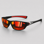 Lunettes sport hommes - Rouge