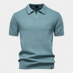 POLO HOMME COL OUVERT SANS BOUTONS