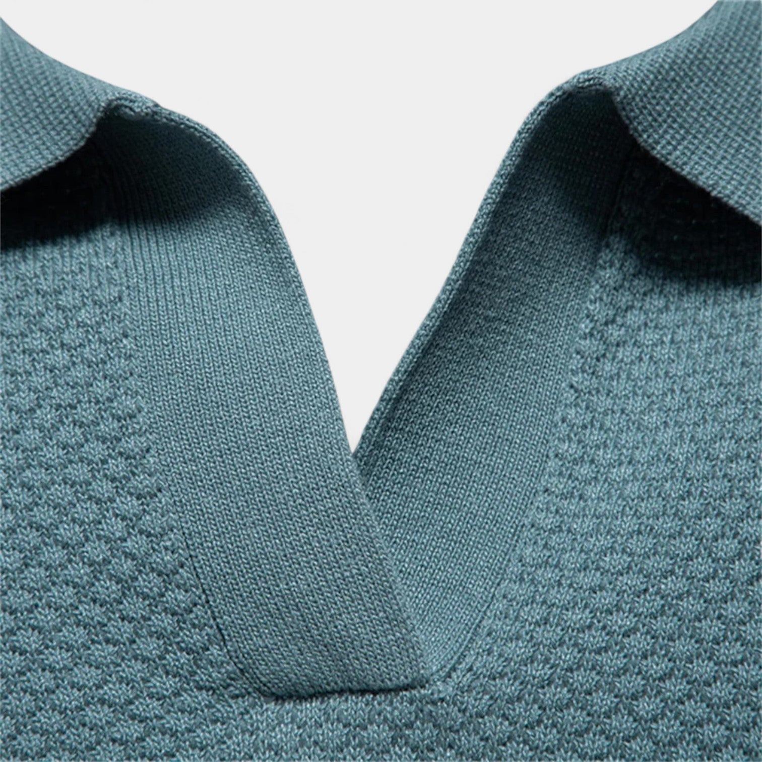 POLO HOMME COL OUVERT SANS BOUTONS