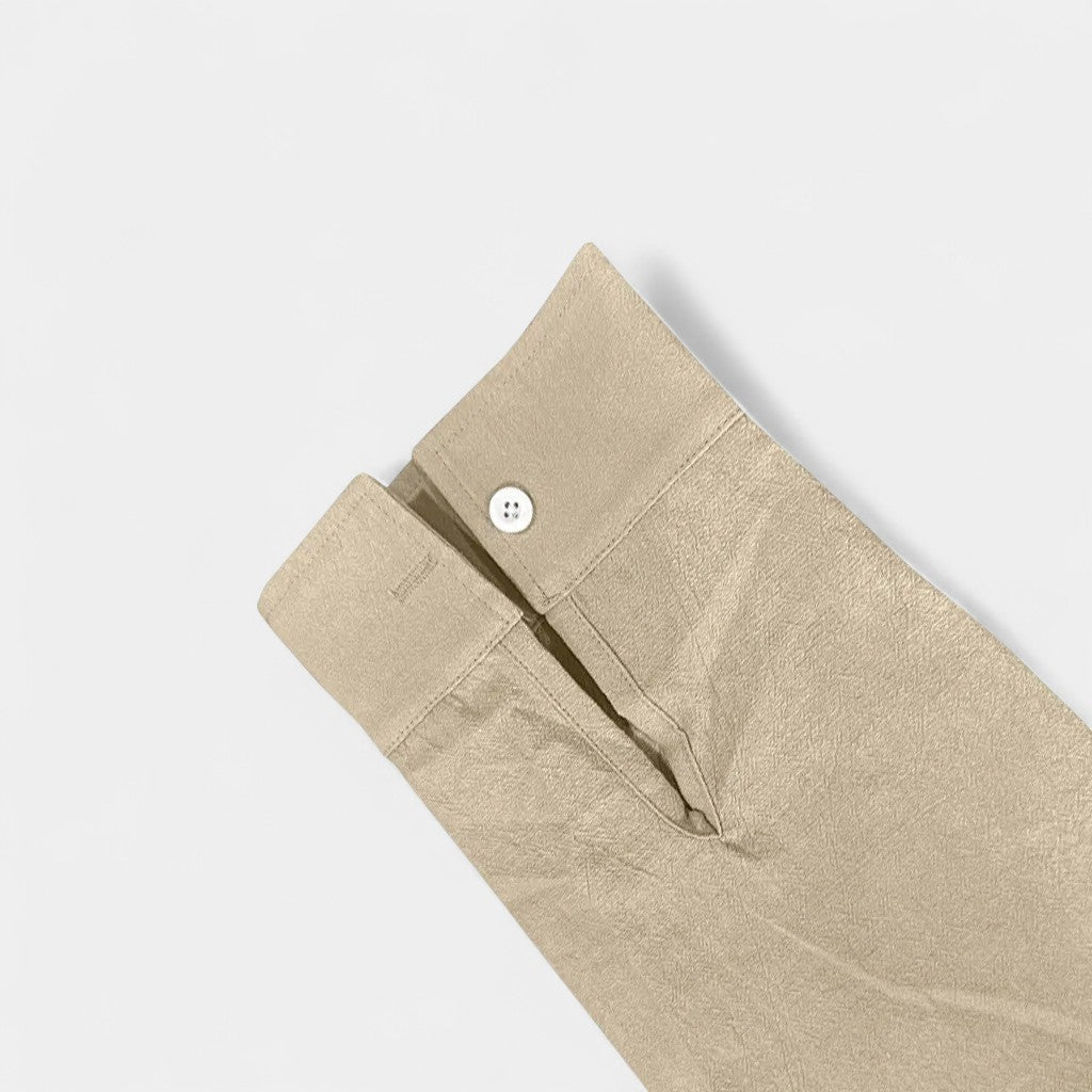 CHEMISE HOMME COL MONTANT STYLE UTILITY