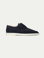 Mocassins daim semelle légère pour homme - Bleu marine