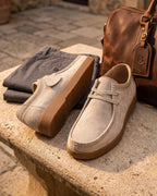 Mocassins en cuir avec coutures apparentes pour hommes - image 13