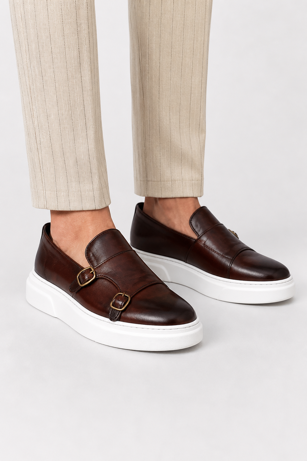 Mocassins hommes - Marron