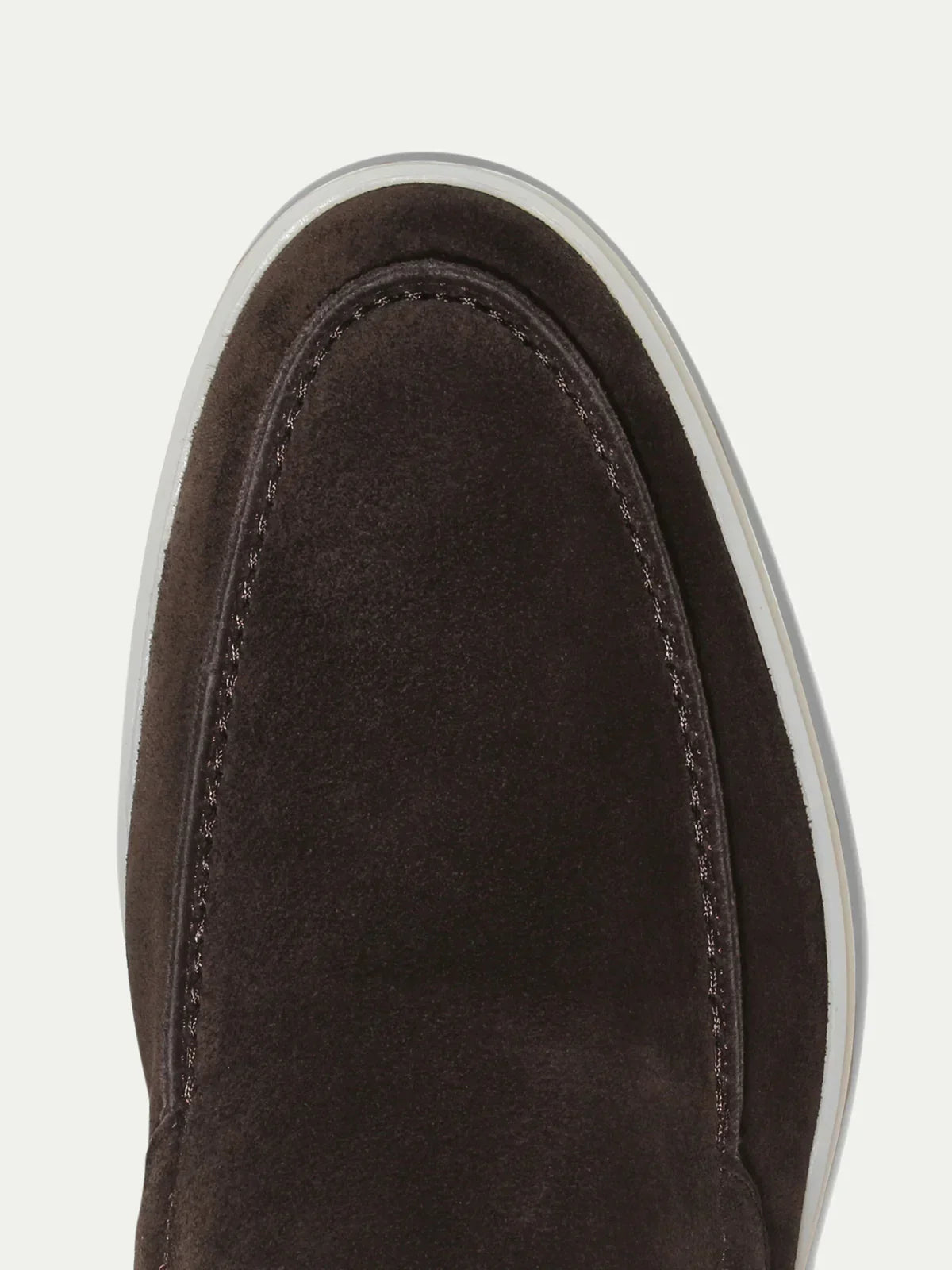 Mocassins yacht daim gris chaud pour homme - image 4