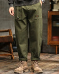 Pantalon cargo hommes - Vert armée