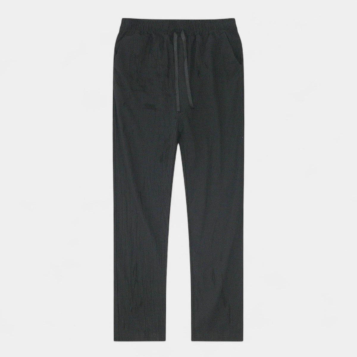 Pantalon homme lin été - Noir