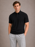 Polo classique hommes - Noir