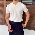 Polo Avec Col En V Pour Hommes