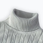 Pull à col roulé soan pour homme - Gris clair