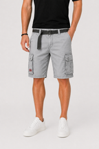 Short cargo hommes - Gris