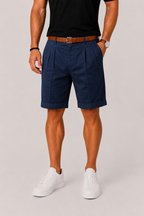 Short homme style classique - Bleu