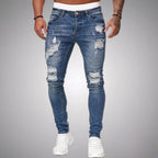 JEAN SKINNY DÉCHIRÉ POUR HOMME