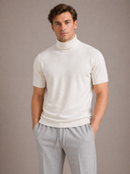 T-shirt col montant hommes - image 1