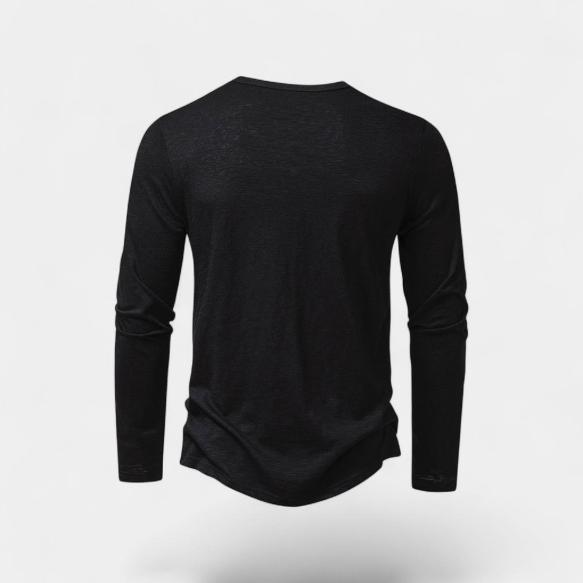 T-shirt homme manches longues boutons - image 3