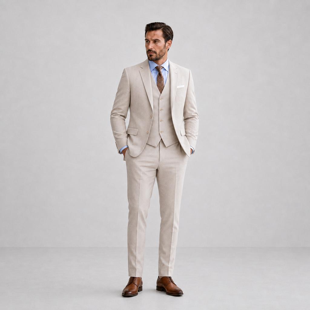 COSTUME TROIS PIÈCES POUR HOMMES
