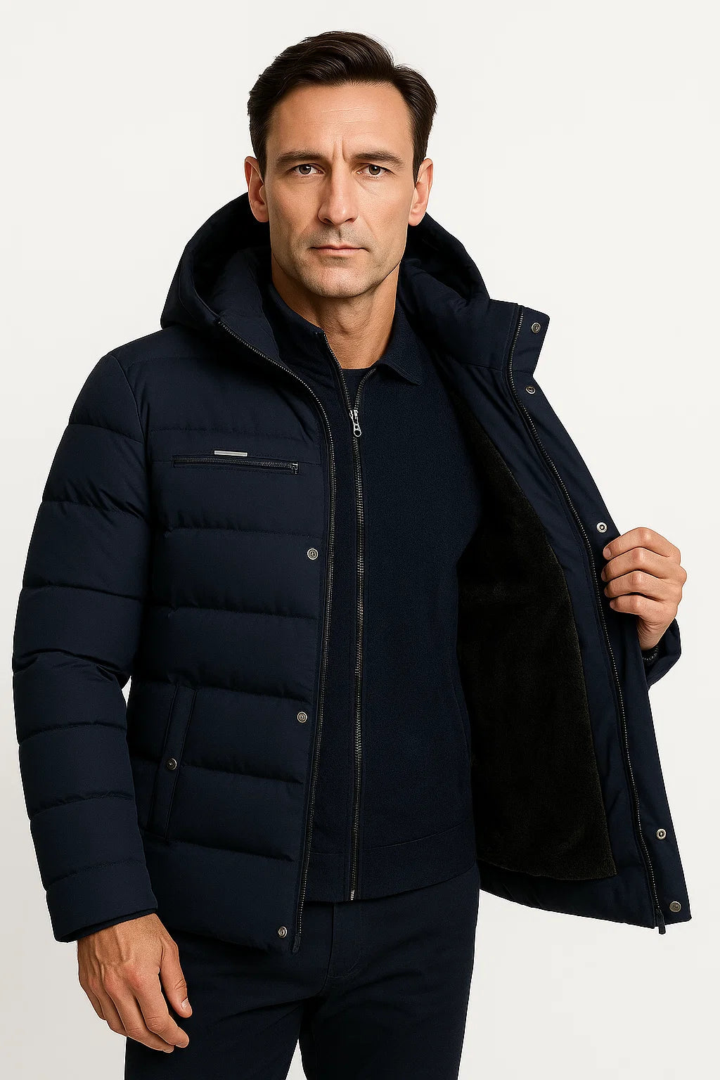 Veste d’hiver oversized pour homme - image 6